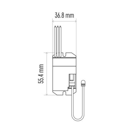  infraröd RörelsesensorPIR B 800W/230V
