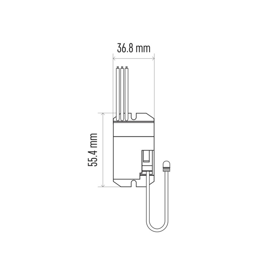  infraröd RörelsesensorPIR B 800W/230V
