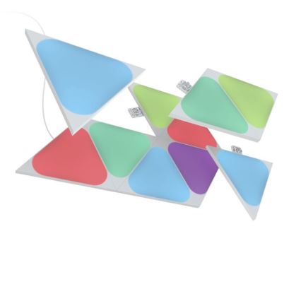 10x RGB Dimbara LED-paneler Wi-Fi