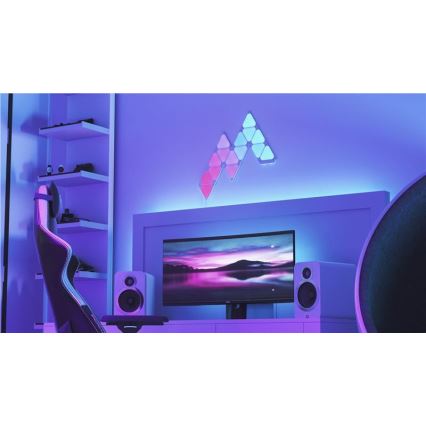 10x RGB Dimbara LED-paneler Wi-Fi