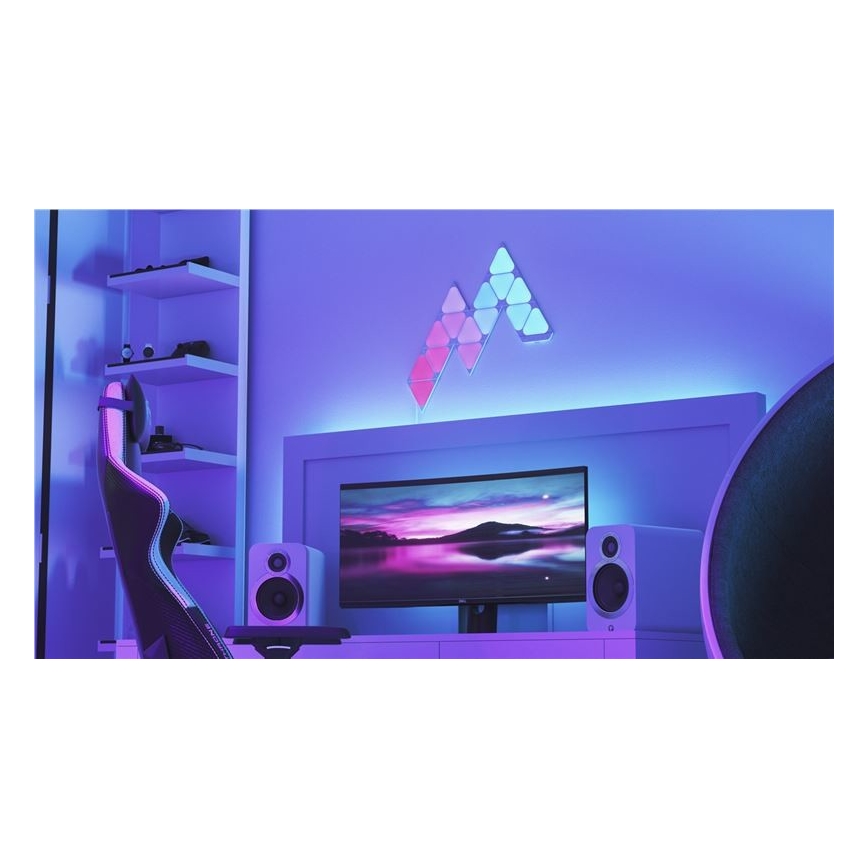 10x RGB Dimbara LED-paneler Wi-Fi