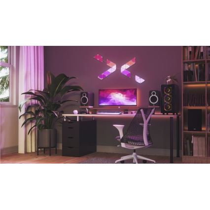 10x RGB Dimbara LED-paneler Wi-Fi