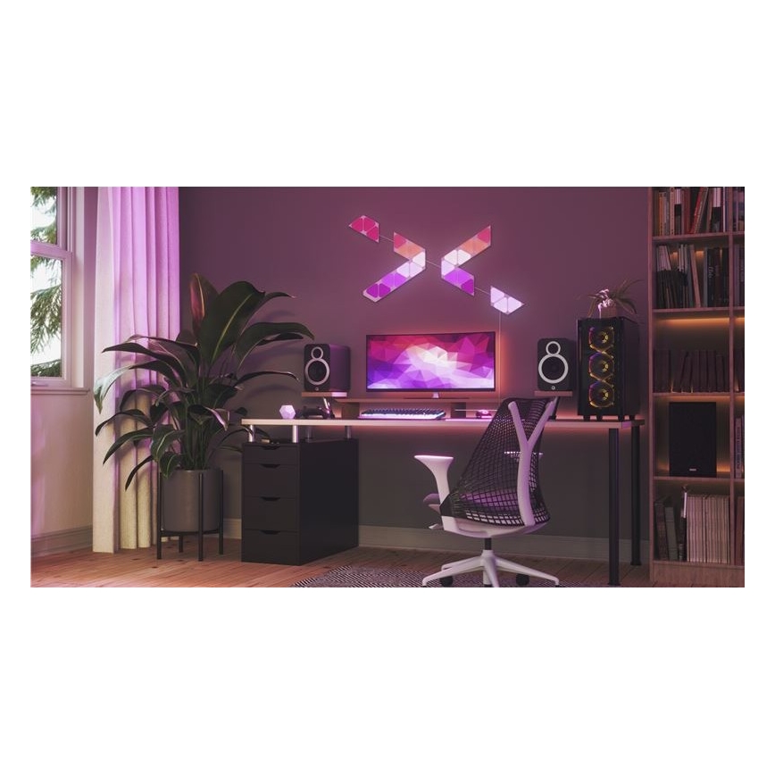10x RGB Dimbara LED-paneler Wi-Fi