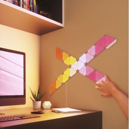 10x RGB Dimbara LED-paneler Wi-Fi