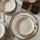 16-delars matservis, beige/porslin