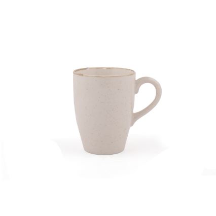 16-delars middagsservis i beige porslin