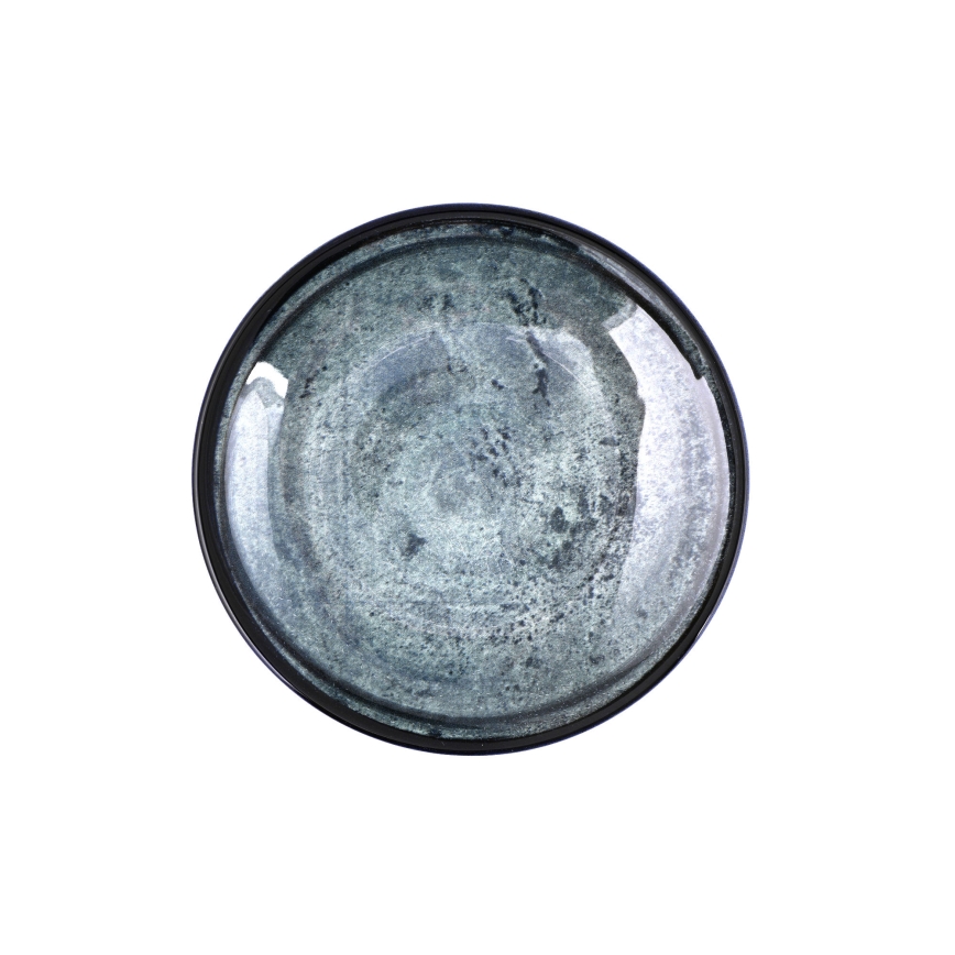 18-delars middagsservis i blått porslin