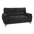 2-sits soffa LIVORNO svart