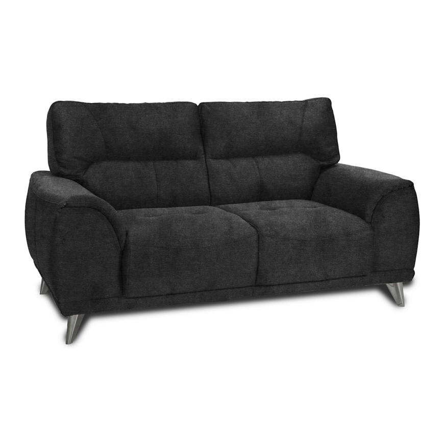2-sits soffa LIVORNO svart