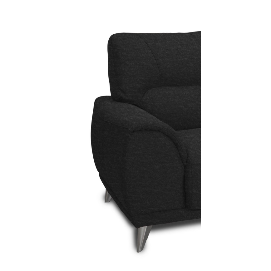 2-sits soffa LIVORNO svart
