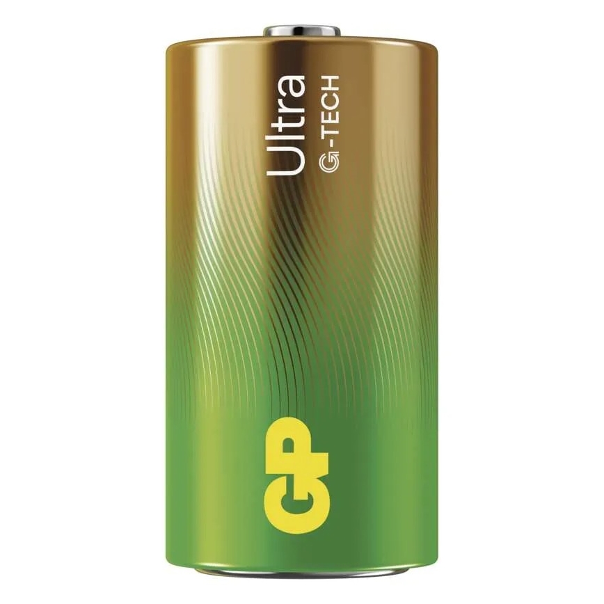 2 st Alkaliska batterier C GP ULTRA 1,5V