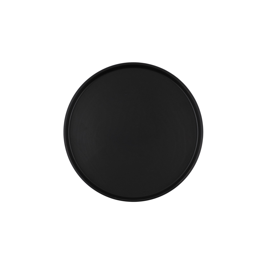 20-delars matservis i svart stengods