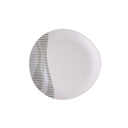 24-delars färgglad porslinsservis