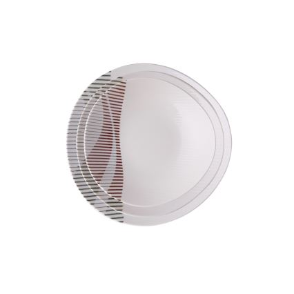 24-delars färgglad porslinsservis