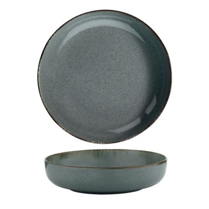 24-delars middagsservis blå/porslin