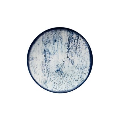 24-delars middagsservis, blått porslin