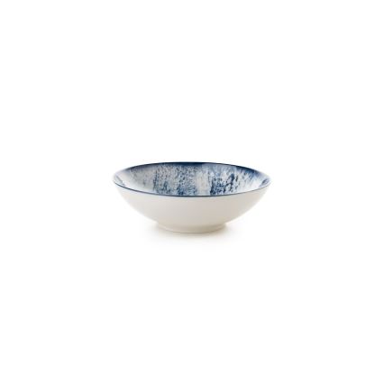 24-delars middagsservis, blått porslin