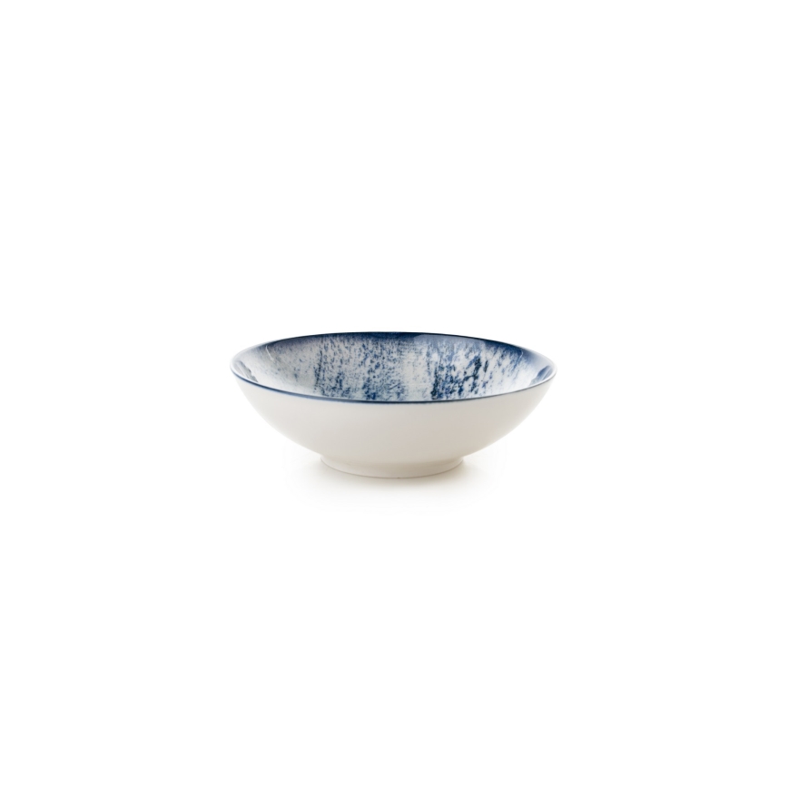 24-delars middagsservis, blått porslin