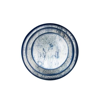 24-delars middagsservis, blått porslin