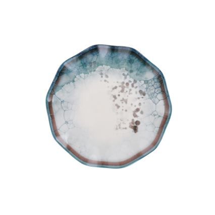 24-delars middagsservis i blått porslin