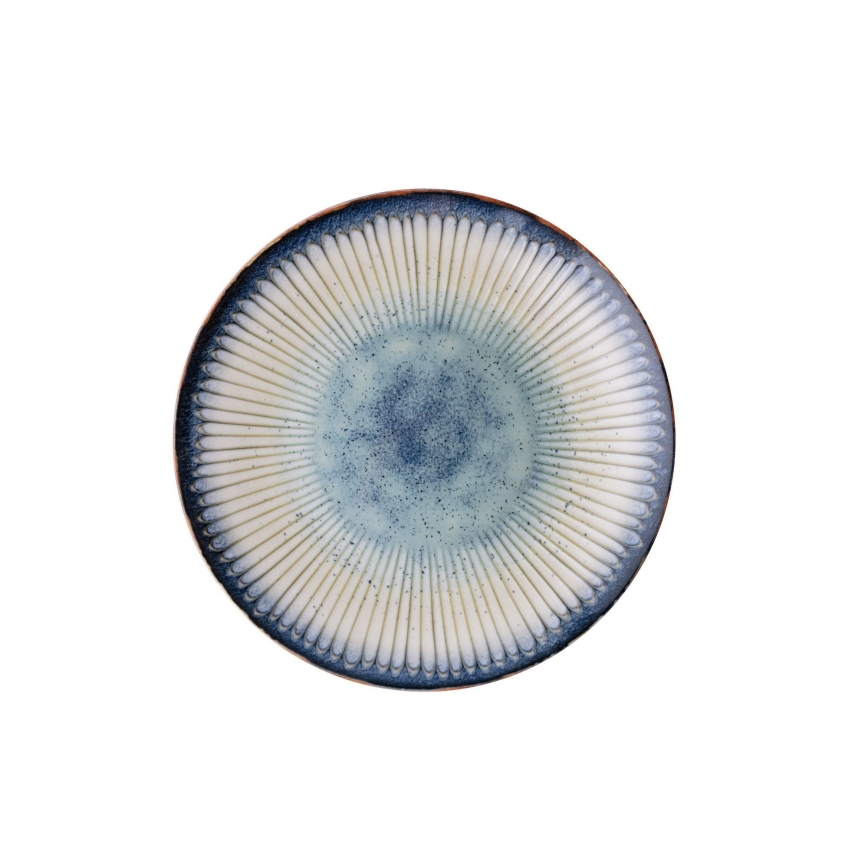 24-delars middagsservis i blått porslin