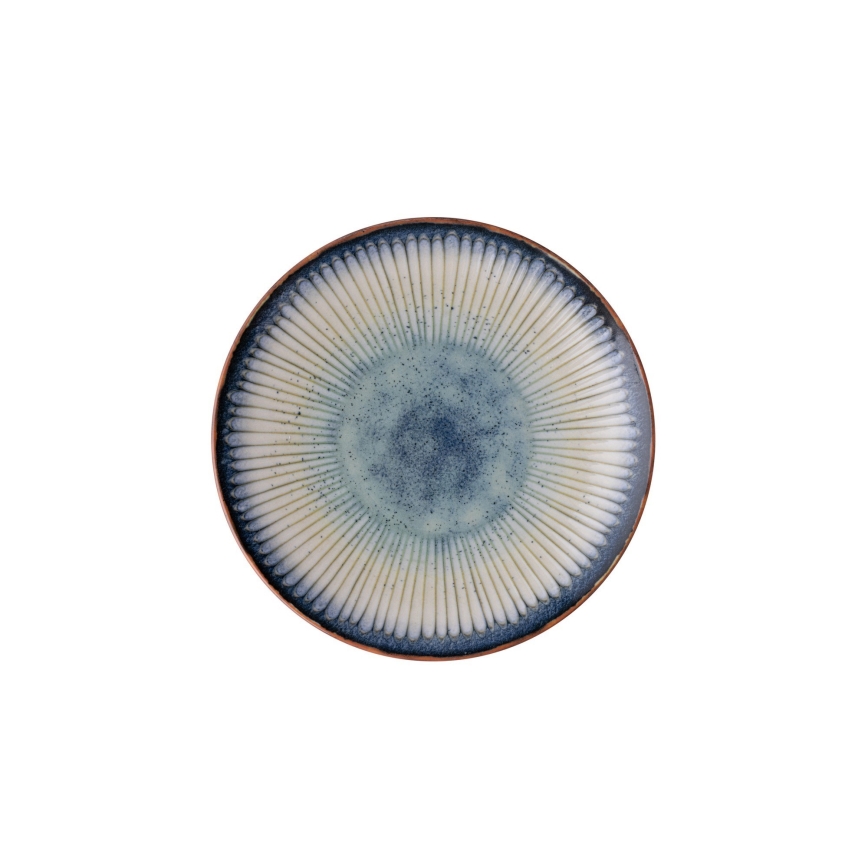 24-delars middagsservis i blått porslin