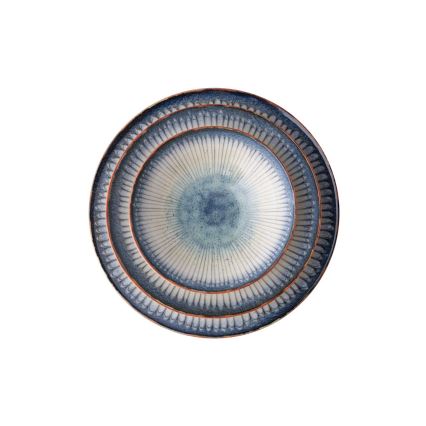 24-delars middagsservis i blått porslin