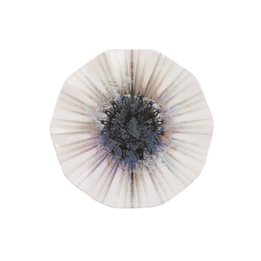 24-delars middagsservis i brunt porslin