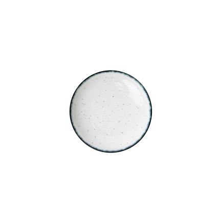 24-delars middagsservis i porslin, vit/svart