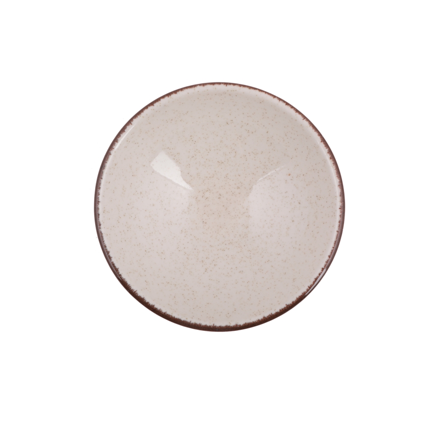 24-delars servis i beige porslin