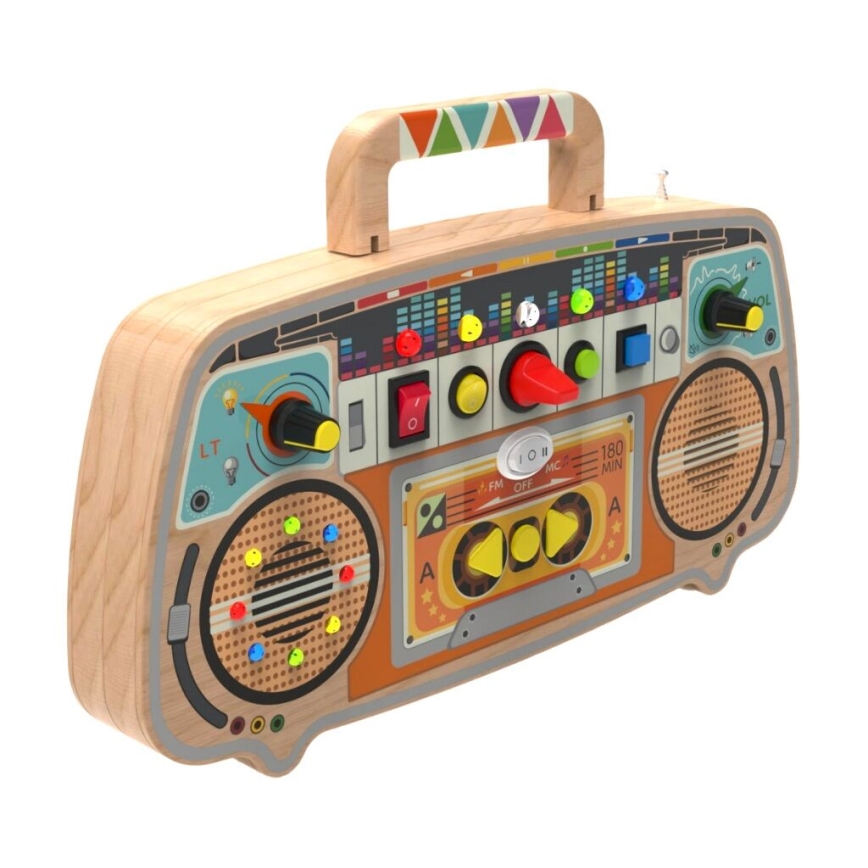 2Kids Toys - Aktivitetsbräda FM-radio 3xAAA