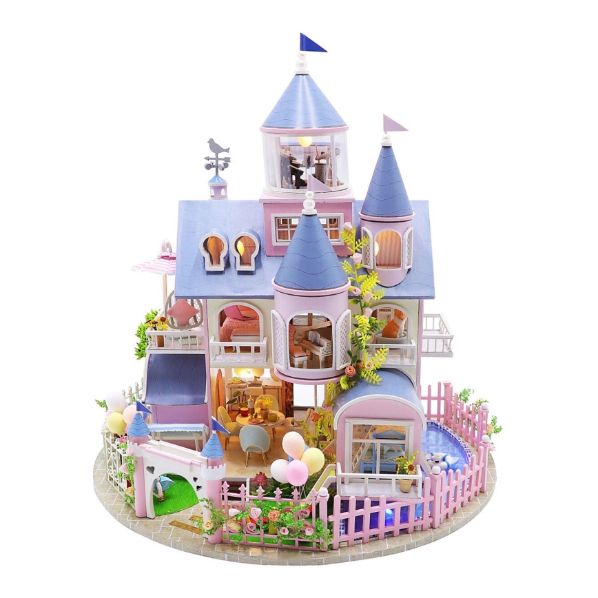 2Kids Toys - Children's hus Sagoslott 2xAAA