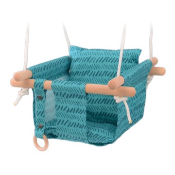 2Kids Toys - Children's textil swing turkos