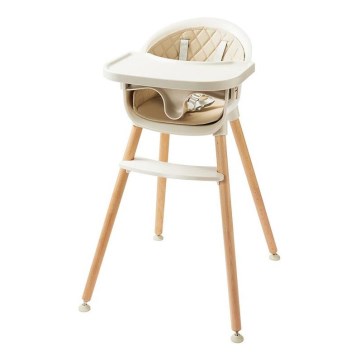 2Kids Toys - Barnmatstol i beige