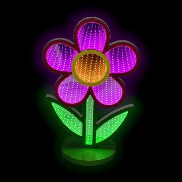 2Kids Toys - LED Neon bord dekoration LED/5W/USB blomma