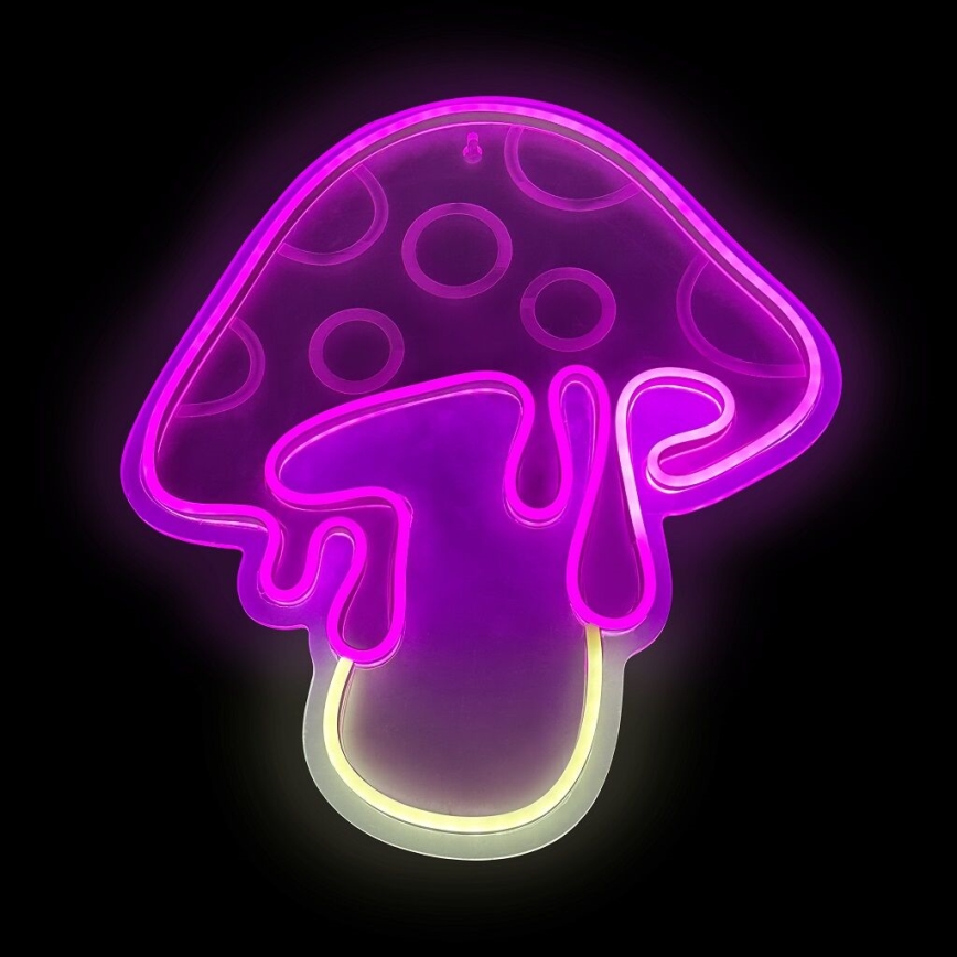 2Kids Toys - LED Neon väggdekoration LED/5W/USB svamp