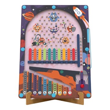 2Kids Toys - Magnetisk pinball Rymden 2 i 1