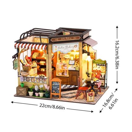 2Kids Toys - Miniatyr av Juliinos bageri 2xAAA