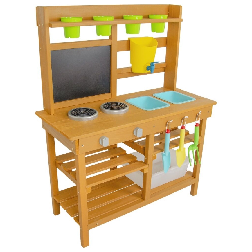 2Kids Toys - Trädgårdskök i trä