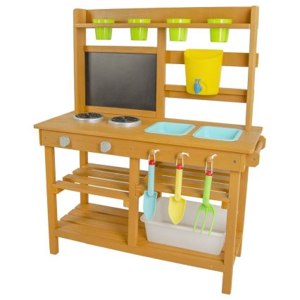 2Kids Toys - Trädgårdskök i trä