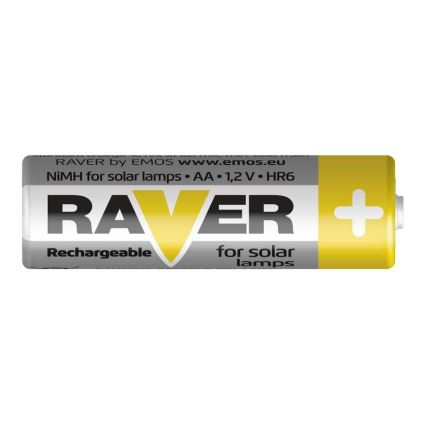 2st Laddningsbara Batterier AA RAVER NiMH/1,2V/600 mAh