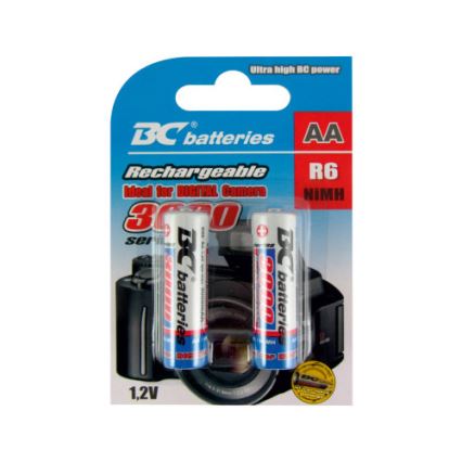 2st Laddningsbara Batterier NiMH AA 3000 mAh 1,2V