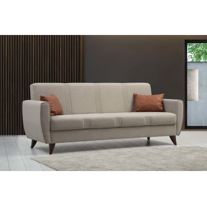 3-sits bäddsoffa KORFU beige