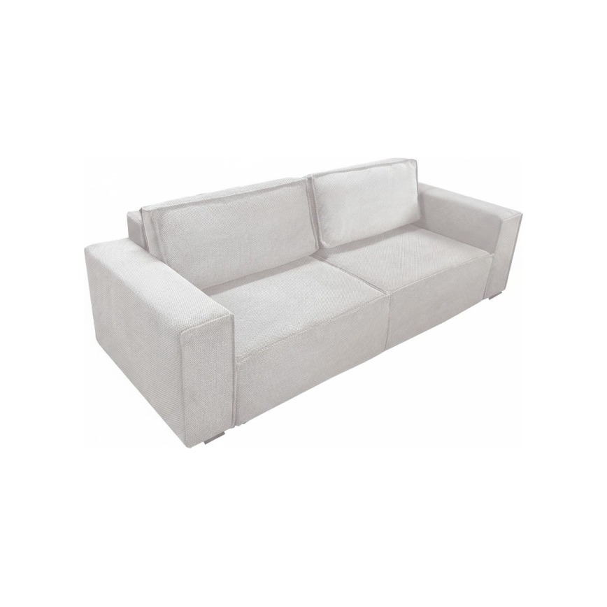 3-sits bäddsoffa med förvaring RONDA beige