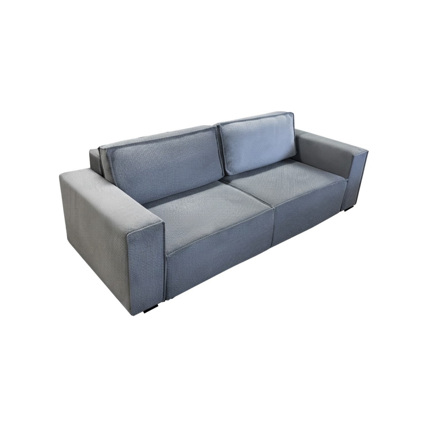 3-sits bäddsoffa med förvaring RONDA, grå