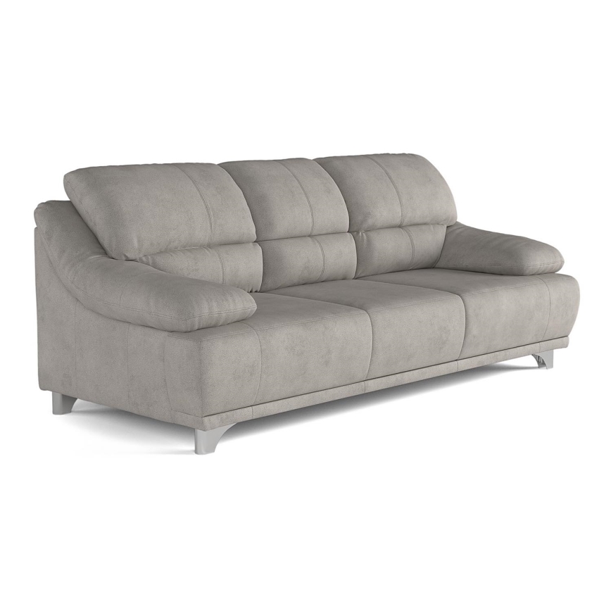 3-sits sofa RIMINI ljusgrå