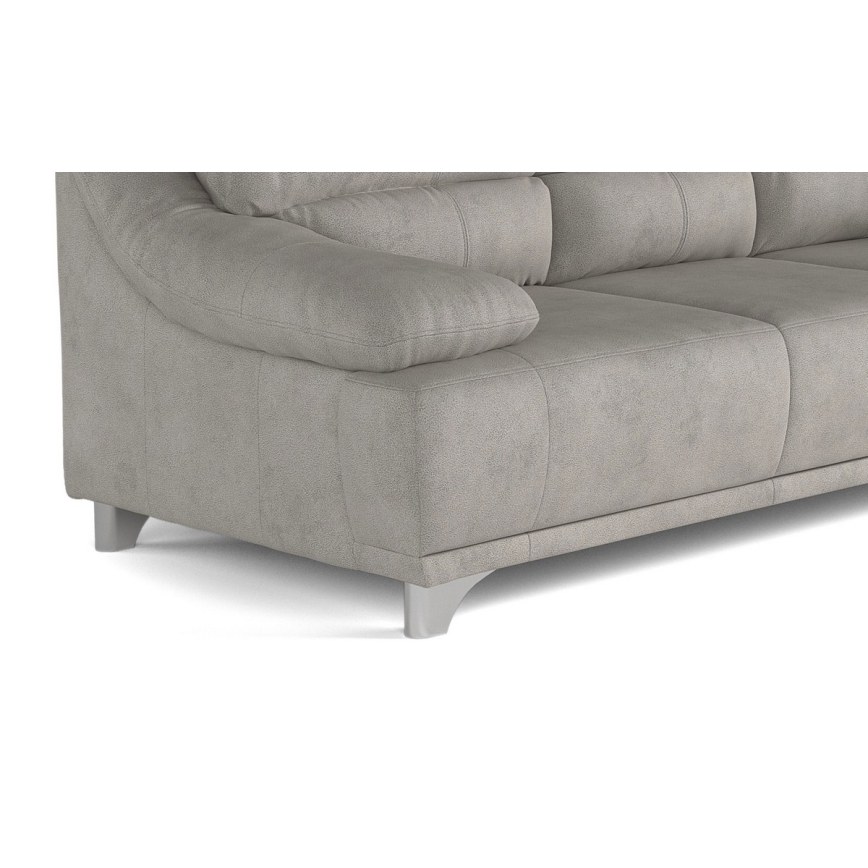 3-sits sofa RIMINI ljusgrå