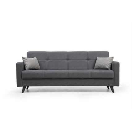 3-sitsig bäddsoffa KORFU mörkgrå