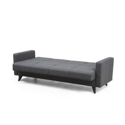 3-sitsig bäddsoffa KORFU mörkgrå