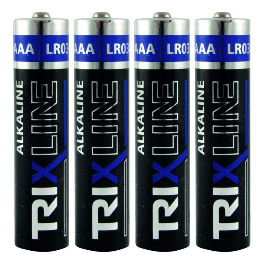 4 delar Alkaliskt batteri AAA 1,5V